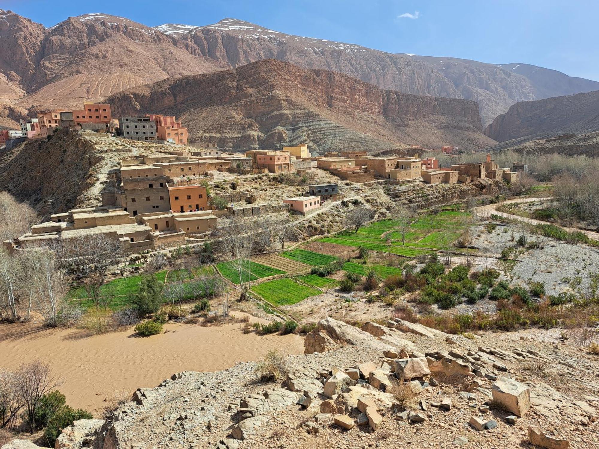 Berbere De La Montagne Hotel Imdiazene エクステリア 写真